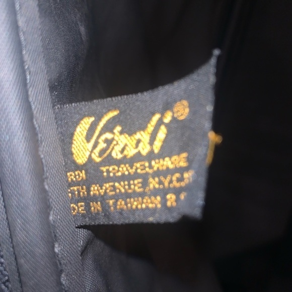 Verdi Vintage 90s Floral Tapestry Luggage matching set of 4 suit case vacation - Picture 14 of 15